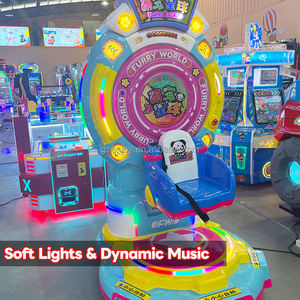 Équipement d'amusement à pièces, carrousel pour enfants en fibre <span class=keywords><strong>de</strong></span> verre et métal, fabrication sur mesure, aire <span class=keywords><strong>de</strong></span> jeux pour enfants, voiture à bascule pour enfants - Product Image 4