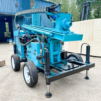 Plateforme de forage de puits d'eau de type remorque 200m 300m à vendre