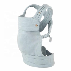 Porte-bébé ergonomique en coton personnalisé, pliable, léger et respirant pour nouveau-né à tout-petit - Product Image 2