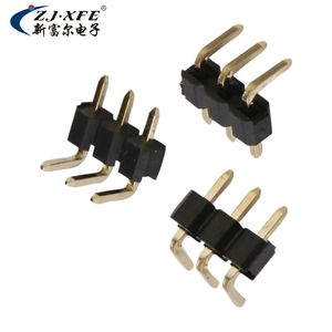 Conectores Eléctricos de Alta Calidad, Barra de Pines de Una Fila con Paso de 2.54 mm, PZ-2.54-1xnPW-L=6.0 - Product Image 6
