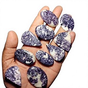 LEPIDOLITE Cabochon de pierre précieuse polie en forme de mélange Cabochon de cristal de toutes tailles pour la fabrication de pendentifs de bijoux - Product Image 1