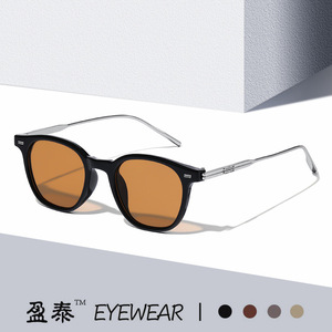Yingtai Eyewear Sunglasses Black <b>Frame</b> PC Lens UV400 Protection Unisex Style - Product Image 1