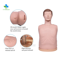 Science médicale demi-corps modèle CPR Mannequin formation infirmière médicale CPR factice éducation enseignement CPR mannequin