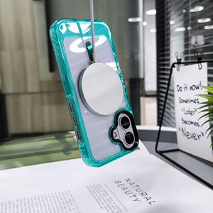 Di alta qualità chiara carica senza fili cassa del telefono per <span class=keywords><strong>iPhone</strong></span> 16 Pro Max <span class=keywords><strong>trasparente</strong></span> acrilico magnetico del telefono custodia per iPhone16 15 plus - Product Image 3