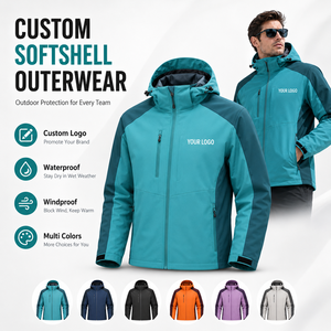 Veste d'hiver pour homme, imperméable, coupe-vent, 3 en 1, de haute qualité, pour le sport et les activités de plein air, vente en gros - Product Image 1
