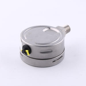 63 मिमी रेडियल ऑल-स्टेनलेस स्टील दबाव गेज लेजर वेल्डिंग तेल-फिलबल गेज - Product Image 4