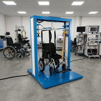 HOTOTECH Testeur automatique de fatigue par chute répétée pour fauteuils roulants, machine d'essai d'impact sur bordure ISO 7176-8 pour trottinettes électriques