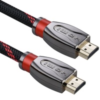 HDMI 2.0 4K 3D UltraHD 19-poliges Kabel Geflochtenes HDMI-HDMI kabel 1M 1,5 M 1,8 M 2M 3M 5M 8M 10M 12M 15M 20M 25M 30M