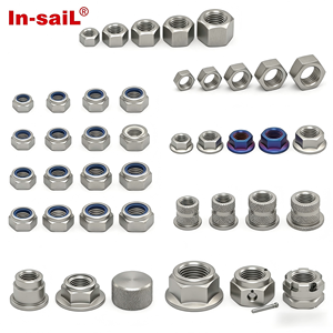 Inserts filetés en titane M12x1.25, écrous hexagonaux Gr5 de qualité aérospatiale, fixations pour systèmes de contrôle et instruments DIN 8673 Ti, fabrication ODM - Product Image 5