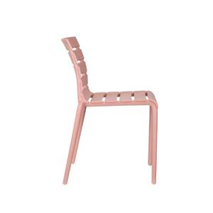 Chaises de maîtres colorées modernes de qualité fantaisie d'empilage extérieur de plage en plastique sans bras pour la fête d'événement - Product Image 2