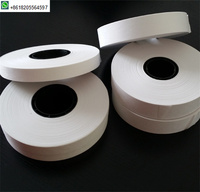 Rouleau de papier pour bande de fixation d'argent/de devises/de billets de banque, largeur 30 mm, bande adhésive thermofusible, rouleau de papier pour bande de fixation pour usage financier