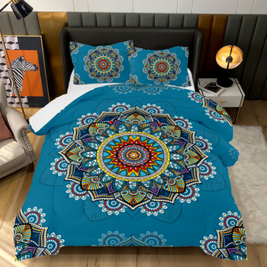 Bộ Chăn Ga Giường Cỡ King Giá Rẻ Bán Buôn Theo Phong Cách Bohemian Chăn Sang Trọng - Product Image 3