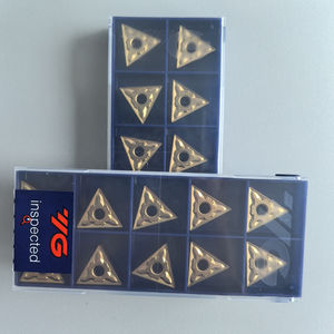 Outils de tournage triangulaires YG2025 TNMG160404-MG Inserts en carbure de coupe CNC pour l'usinage de pièces en acier OEM pris en charge HRC 45-60 - Product Image 4