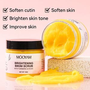 <span class=keywords><strong>Gommage</strong></span> Corporel Éclaircissant Exfoliant au Curcuma et Acide Kojique pour Zone Bikini Parties Intimes et Intérieur des Cuisses 150g MOOYAM - Product Image 5