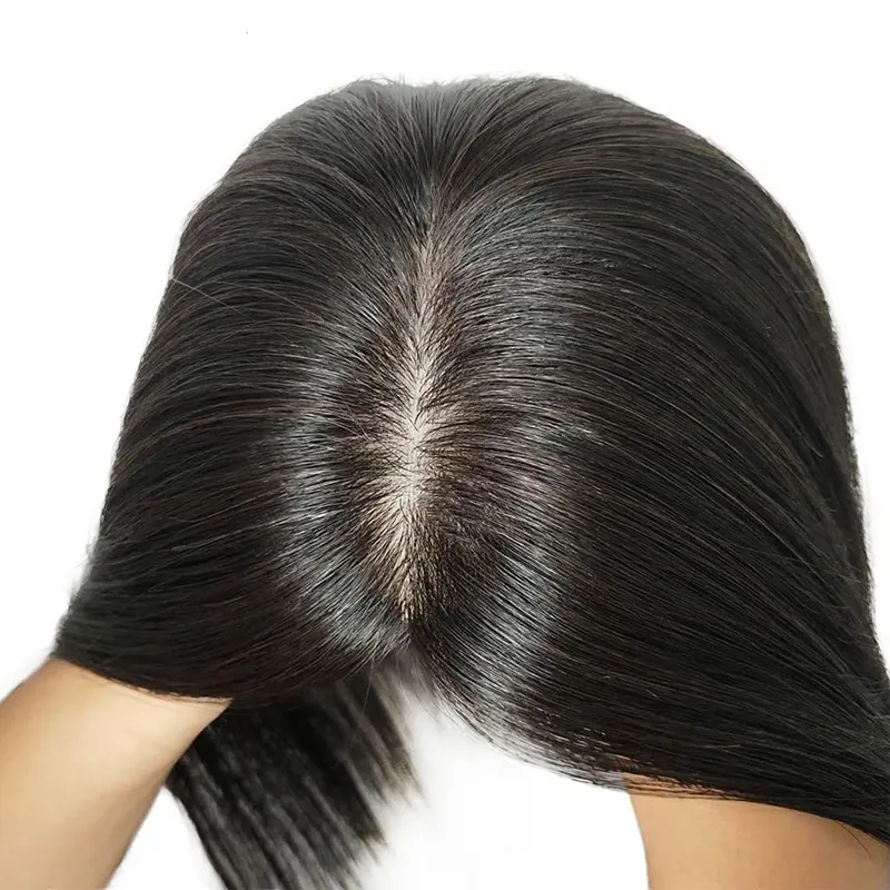 human hair toupee wig remy hair topper