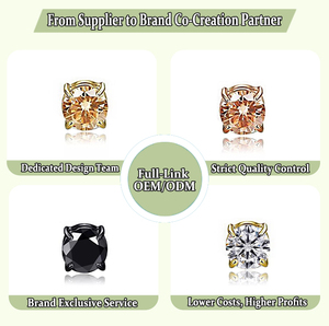 <span class=keywords><strong>Orecchini</strong></span> Magnetici Senza Piercing per Donna e Uomo, Alta Qualità a Basso Prezzo, con Diamanti e Zirconi in Acciaio Inossidabile - Product Image 2