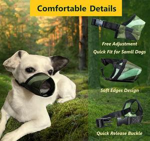 물기를위한 큰 조절 가능한 통기성 색상 전술 개 총구 - Product Image 2