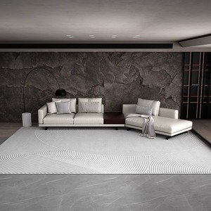 Timan Fabriek Hoge Kwaliteit Antislip 3d Bedrukt Polyester Tapijt Moderne Stijl Vloerkleed Voor Woonkamer Hotel Of Gebed Gebruik - Product Image 2