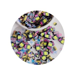 Mignon 500g 1000g Argile Polymère Retour École Saupoudre Mixte Crayon Règle Gomme Nail Art Décoration pour Noël Art Slime Shop - Product Image 5