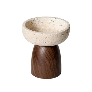 Base de Cemento Creativa de Estilo Retro Antiguo y Discreto, con Patas Altas, para Inserciones Aromáticas, Adornos Artesanales, Base de Placa Removible, China - Product Image 5