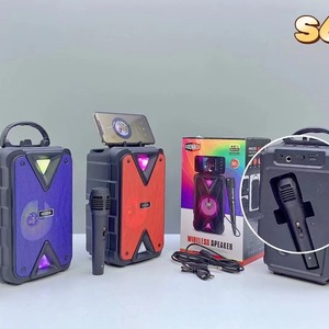 Loa Bluetooth không dây di động Karaoke tại nhà Loa siêu trầm âm lượng lớn ngoài trời có điều khiển từ xa Bluetooth - Product Image 4