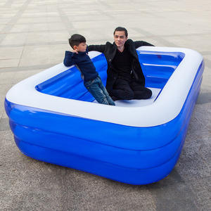 Piscina Inflable de PVC Rectangular Reforzada para Niños, Uso en Exteriores y en Casa, Piscina Familiar para Bebés e Infantes - Product Image 2