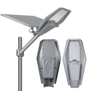 Coût du réverbère solaire industriel de route principale d'autoroute avec le réverbère extérieur de poteau solaire vertical lumière de lampe à énergie solaire - Product Image 4