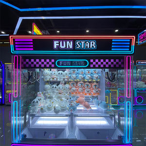 Neofuns <span class=keywords><strong>2</strong></span> <span class=keywords><strong>giocatori</strong></span> giocattolo artiglio gru macchina <span class=keywords><strong>giochi</strong></span> a gettoni cattura distributore automatico <span class=keywords><strong>con</strong></span> accettore di banconote - Product Image 2