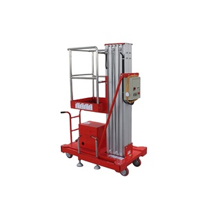 4M 1 Cột Cá Nhân Trọng Lượng Nhẹ Pin Điện Hợp Kim Nhôm Độc Mast Thủy Lực Man Một Nhỏ Trên Không Lift Nền Tảng Công Việc - Product Image 1