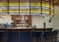 Ensemble de salle à manger de luxe léger, durable et écologique pour hôtels et restaurants commerciaux, tables modernes en bois massif et marbre, acier inoxydable et cuir
