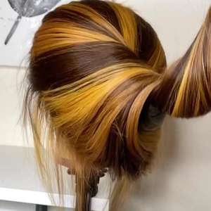 Super Perruque Bouclée en Cheveux Humains Double Drawn HD Suisse Sans Colle avec Dentelle, Perruques Avant avec Dentelle HD en Cheveux Humains Bruts Double Drawn Bouclés Façon Piano - Product Image 5