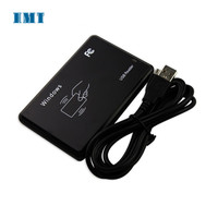 Lector de tarjetas inteligentes rfid, interfaz USB de escritorio, 13,56 mhz
