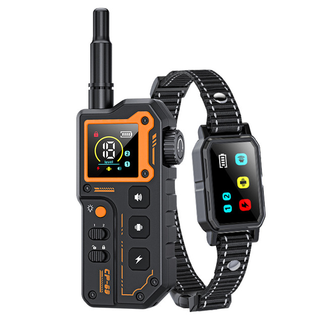 Smart AI Dog Shock Collar 3300FT Control Distance IPX7 Waterproof Rechargeable 3 Training Modes Bark Control Dog Collar
