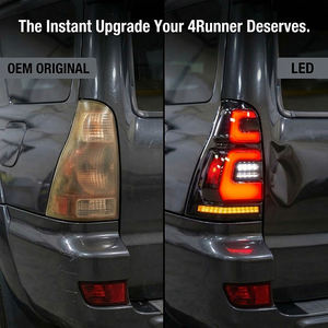Feux arrière <span class=keywords><strong>LED</strong></span> HCMOTIONZ pour Toyota 4Runner 2003-2009 4ème génération, ensemble de feux arrière, animation DRL, signal dynamique, frein, marche arrière - Product Image 2