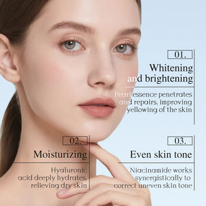 KORMESIC - Mascarilla Facial Blanqueadora e Hidratante de 25 ml, Mascarilla Facial Blanqueadora de Perlas, Antioxidante y Antienvejecimiento - Product Image 2