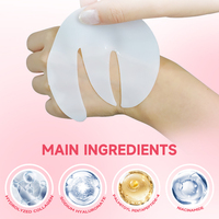 Privélabel Aangepaste Logo Huidverzorging Oogmasker Verhelderende Hydraterende E-vormige Bio Collageen Masker voor alle huidtypen Aangepaste Verpakking