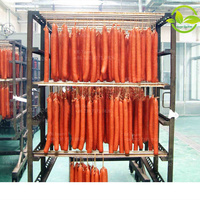Machine à fumer commerciale pour poisson-chat, viande, poisson, poitrine de saumon électrique, saucisse, fumoir, four