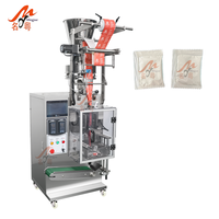 Machine de remplissage et d'emballage automatique pour sachets à quatre soudures latérales de 2g, 3g, 5g, 10g, pour feuilles de thé, sel, sucre, granulés, avec imprimante de date