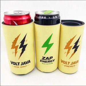 Sacs isothermes en néoprène personnalisés avec logo, design fin pour bouteilles de bière et canettes isolées, refroidisseurs isolés personnalisables par sublimation - Product Image 1