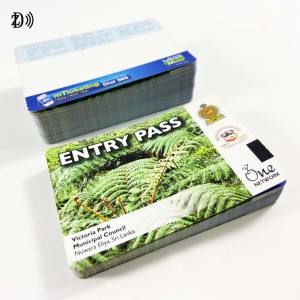 Biglietti in Carta Termica Stampabile NXP <span class=keywords><strong>MIFARE</strong></span> <span class=keywords><strong>Ultralight</strong></span> C Carta RFID per Controllo Accessi - Product Image 1