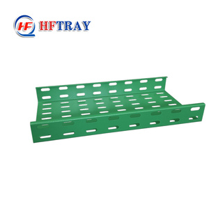 Custom 500mm 700mm Powder Coated Galvanized Perforated <b>Cable</b> Tray Heavy Duty <b>Heat</b> Dissipation <b>Cable</b> Wiring Tray for Outdoor - Product Image 1