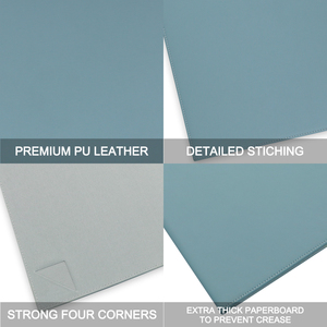 <span class=keywords><strong>Classeur</strong></span> personnalisé en cuir à 3 anneaux Portefeuille hôtel vin A4 cuir menu couverture restaurant - Product Image 4