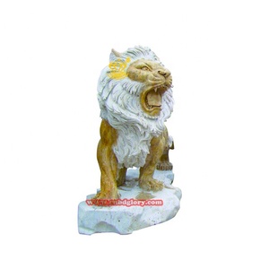 Grande <span class=keywords><strong>antico</strong></span> leone in marmo europeo statua elegante giardino e paesaggio Street decorazione arte scultura - Product Image 3