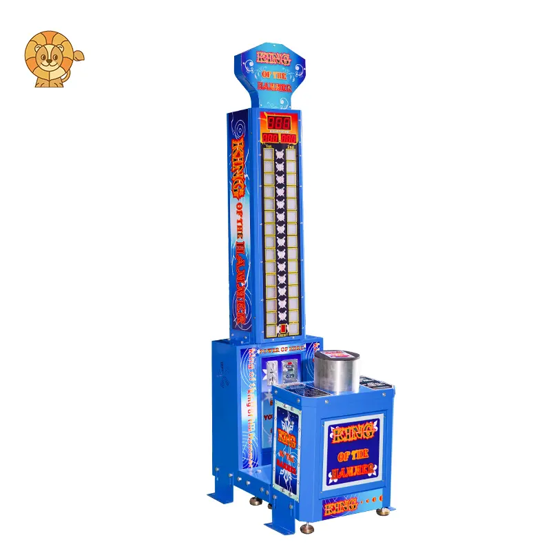 Prezzo basso The King Of Hammer Adult Hercules Arcade Ticket Lottery Game Machine macchine per il divertimento al coperto Play Ground Equipment