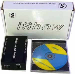 Matériel et logiciel <span class=keywords><strong>Ishow</strong></span> V3 Contrôleur de lumière laser ILDA Corps en aluminium pour application de parc à thème - Product Image 6