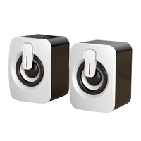 Mini haut-parleur USB portable pour ordinateur, téléphone, cadeau, vente en gros, 5.0 3W ABS, livraison directe