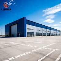 Taller de Estructura de Acero Prefabricada Personalizada Q235B Q345B |   Almacén Metálico Expandible de Gran Envergadura para Fábrica