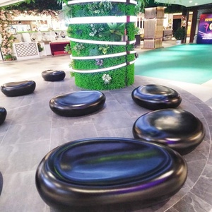 Silla de Ocio de Fibra de Vidrio Ecológica de Diseño Moderno para Uso en Interiores/Exteriores, Dormitorio, Sala de Estar, Escuela, Parque, Hotel - Product Image 5