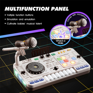 Controller DJ MILI Multifunzione con Bluetooth, Lettore DJ, <span class=keywords><strong>Strumenti</strong></span> <span class=keywords><strong>Musicali</strong></span> per <span class=keywords><strong>Bambini</strong></span> con Microfono, Giocattoli Educativi - Product Image 3
