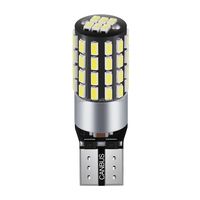Ampoule LED T10 2835 SMD en aluminium, sans erreur, sans scintillement, effet lumière du jour, Plug-and-Play, W5W, pour éclairage de porte et de stationnement, compatible Suzuki